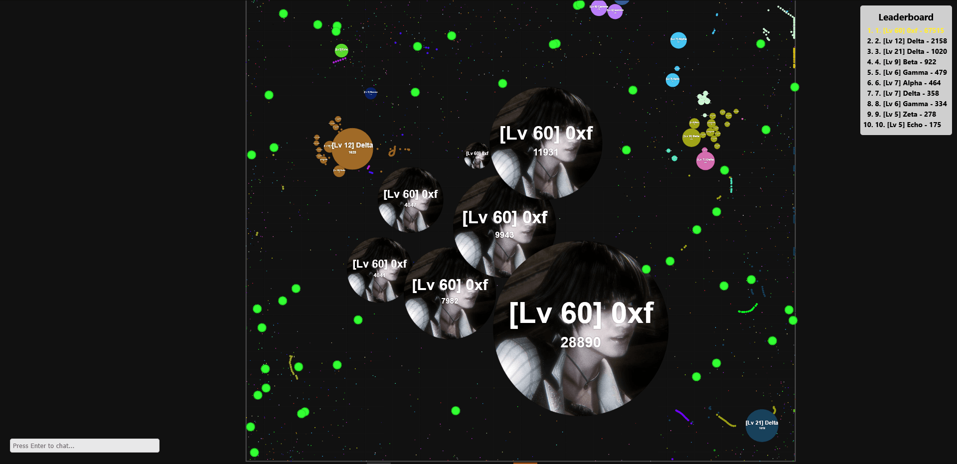 Agar.io Clone
