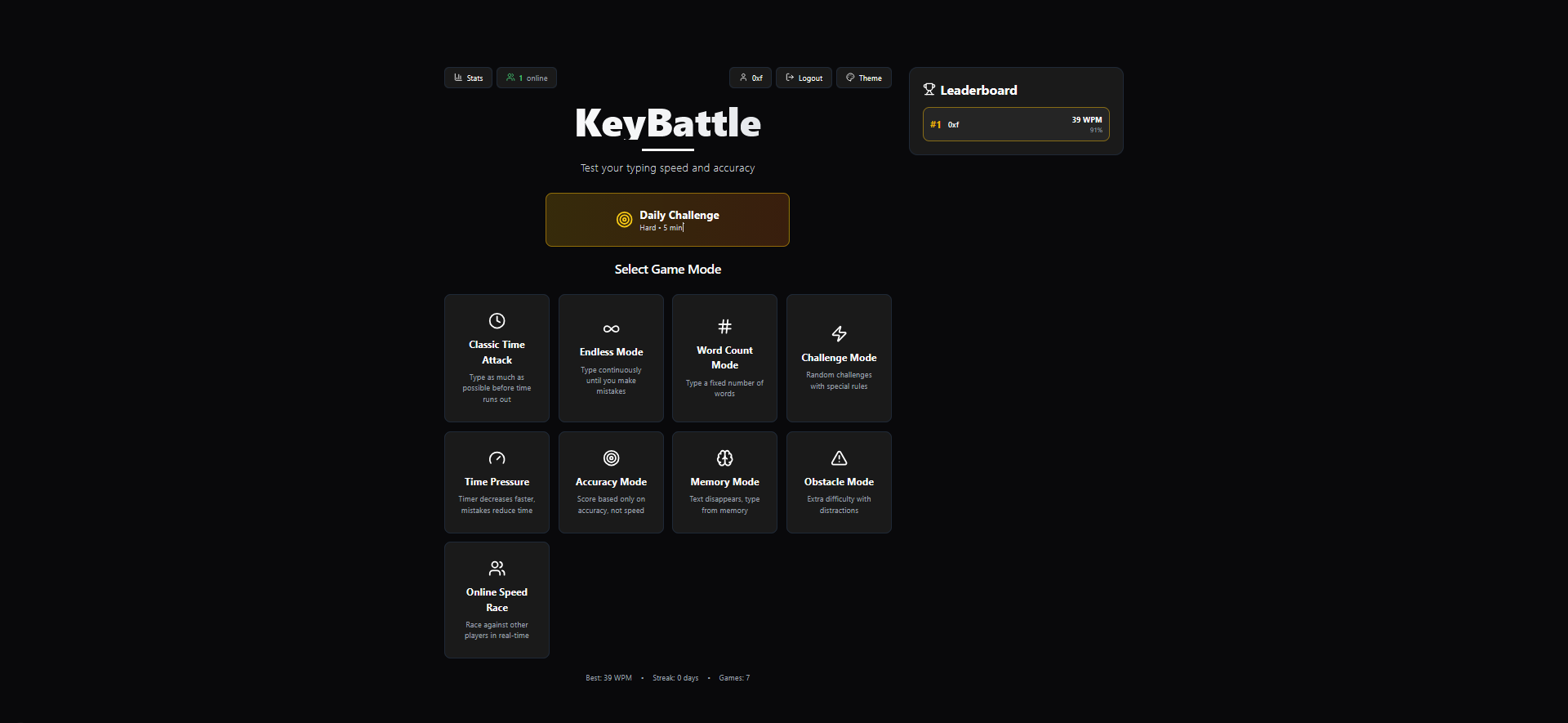 KeyBattle